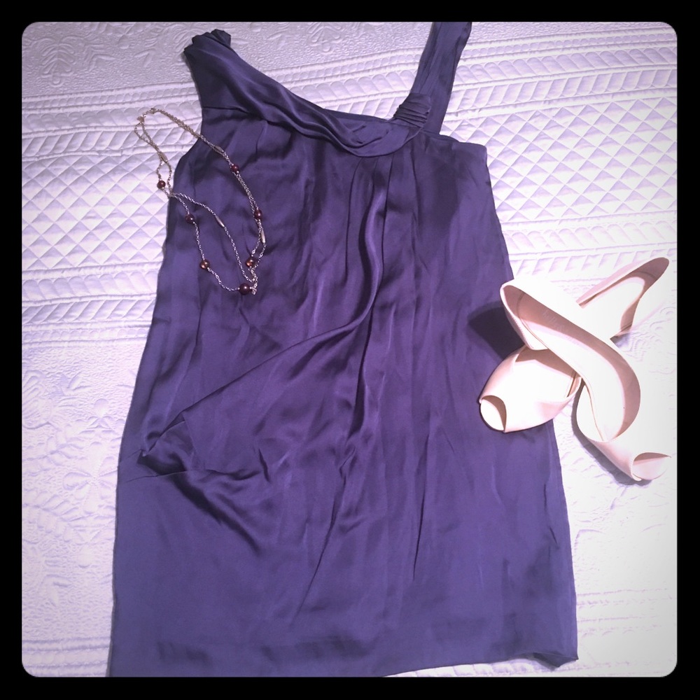 BCGB Navy Blue Cocktail Dress